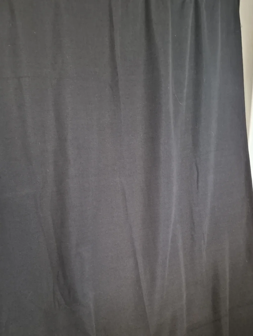 Black Mainstays Home Curtain Panel 40x84